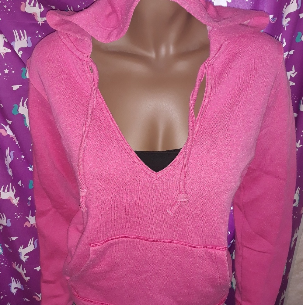 victoria secret pink V Neck Hoodie
